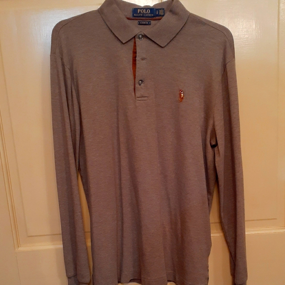 Polo RL Classic Fit long sleeve button shirt. Sm